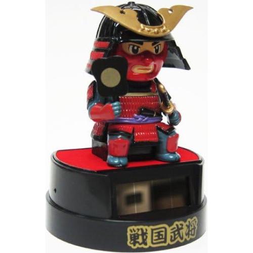 Figurita Samurai Solar Santa 9.9x7.1x5.8cm Juguete