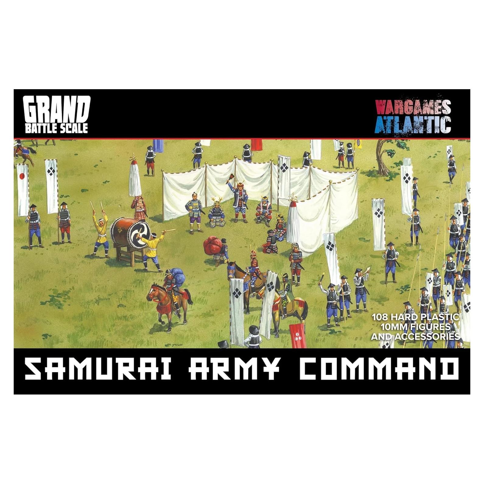 Ejército de Comando Samurai Wargames Atlantic 108 soldados 10mm