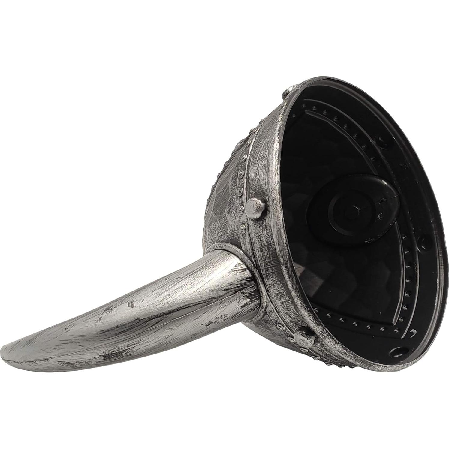 Casco Vikingo con Cuernos LOOYAR para Halloween 21 cm