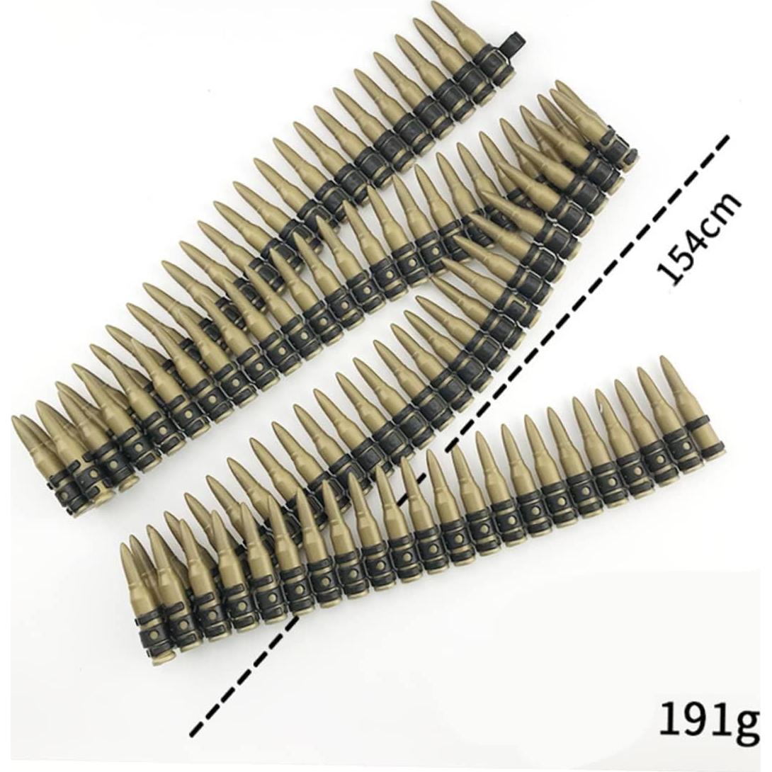 Cinturón Vikingo de Balas Falsas para Disfraz - Ajustable