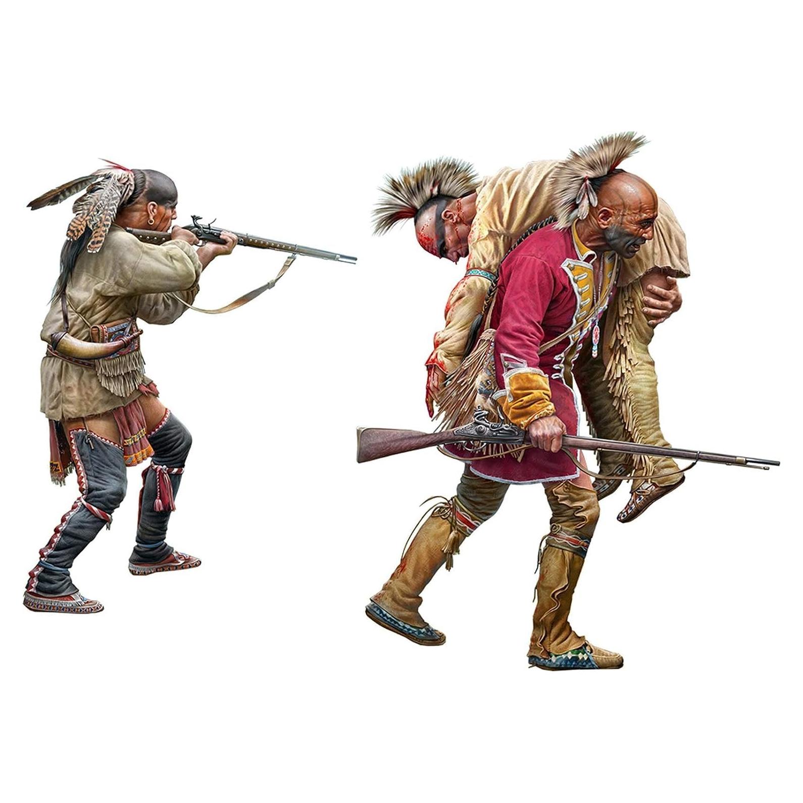 Modelo de Plástico Master Box MB35210 Indios 1/35