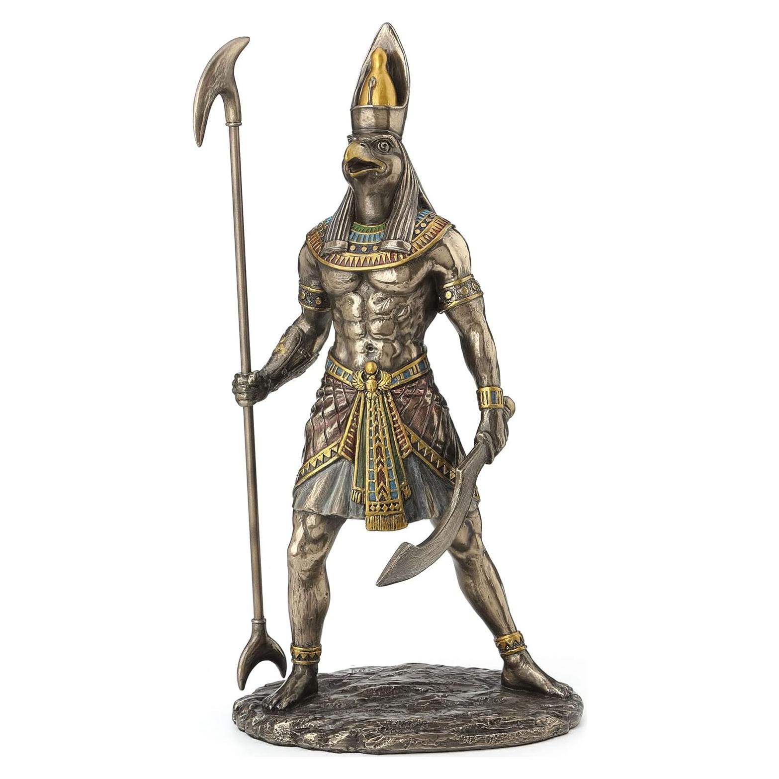 Estatua de Horus Dios Egipcio en Resina 26.67 cm