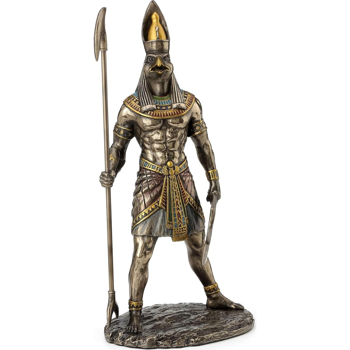 Estatua de Horus Dios Egipcio en Resina 26.67 cm