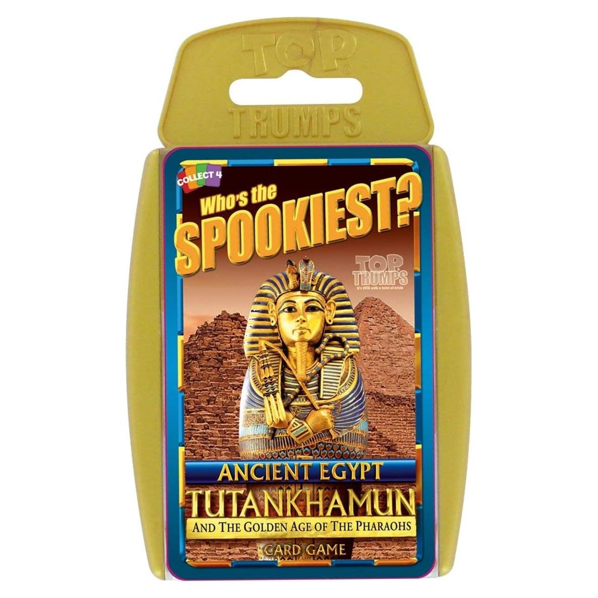 Juego de Cartas Top Trumps Antiguo Egipto Educativo 7-15 Años