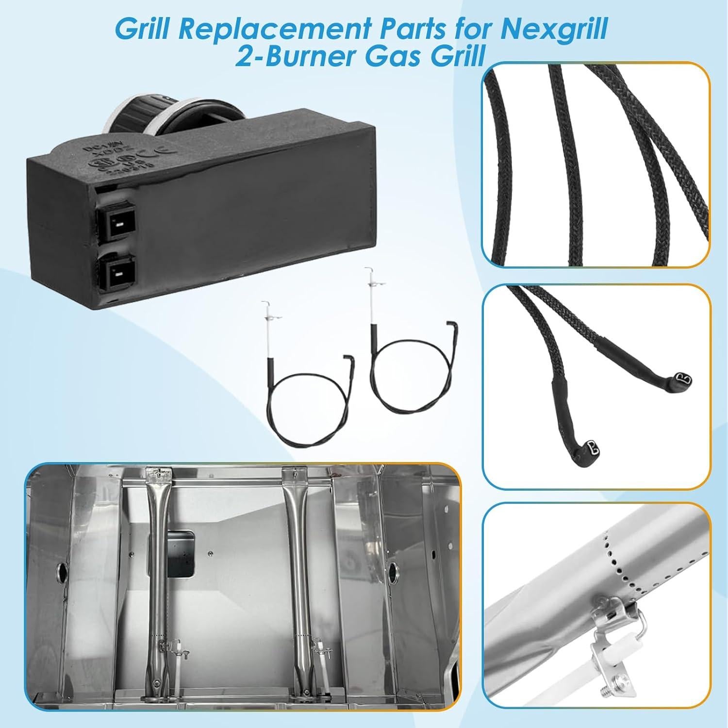 Encendedor de Parrilla BBQration 2 Salidas Repuesto Nexgrill