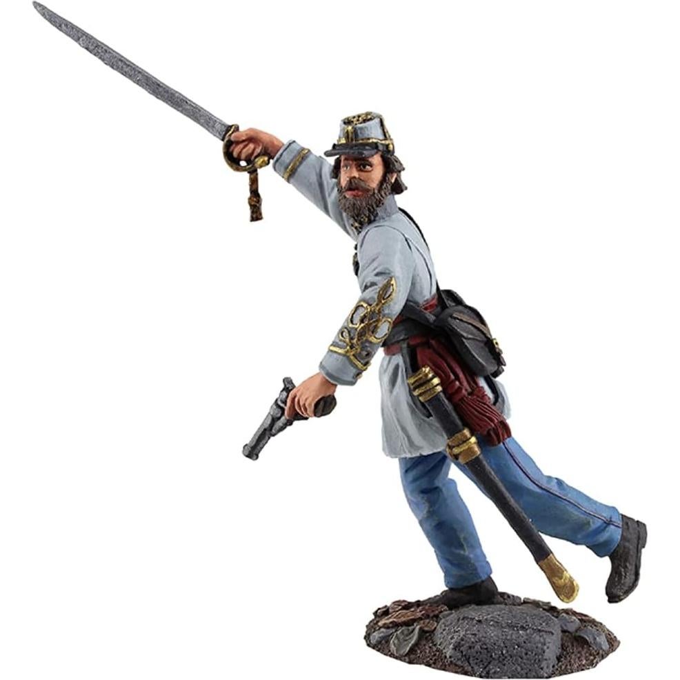 Figura de Metal W. Britains Coronel Oates 1:30 Guerra Civil