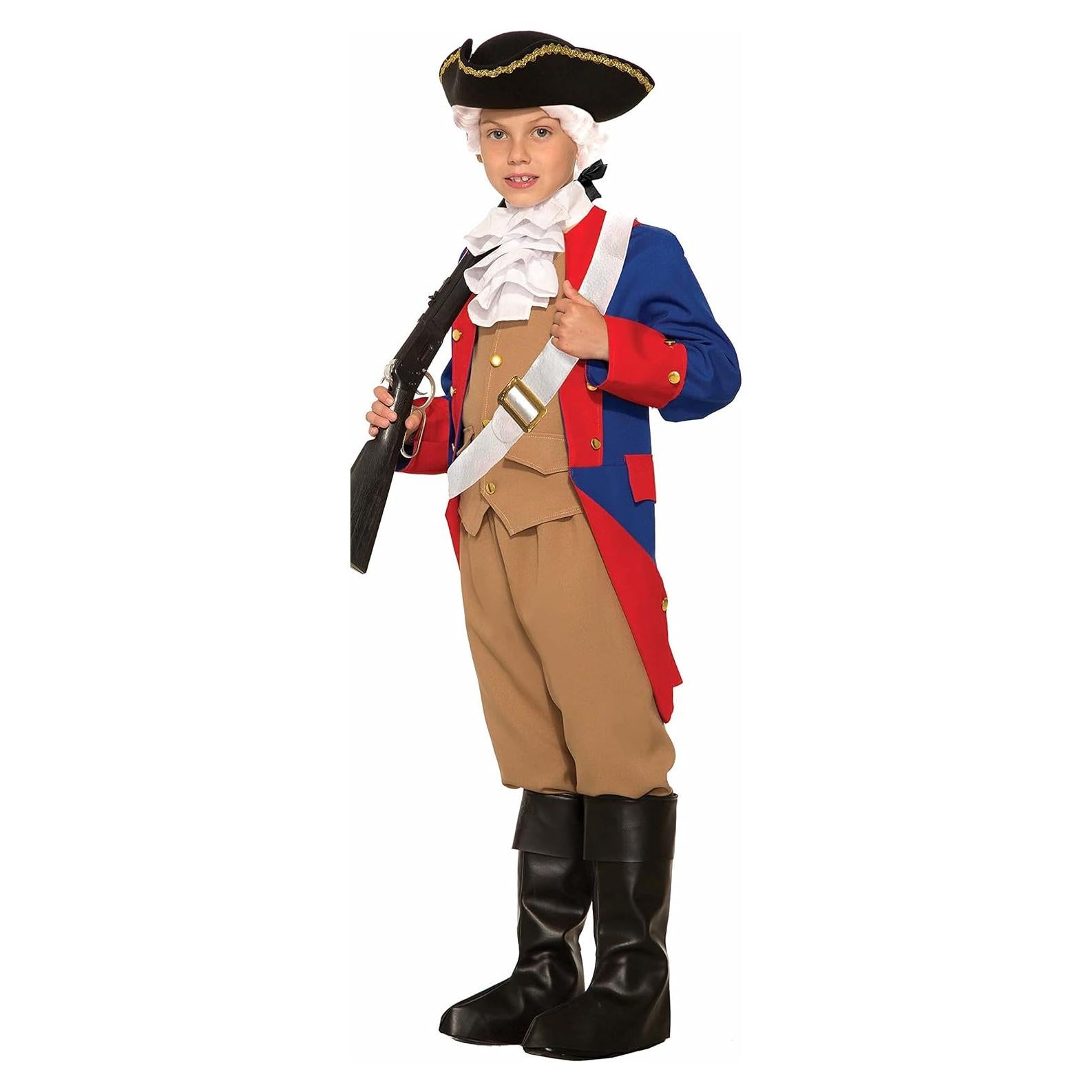 Disfraz Patriótico de Soldado Infantil Rubies Grande 7-10 años