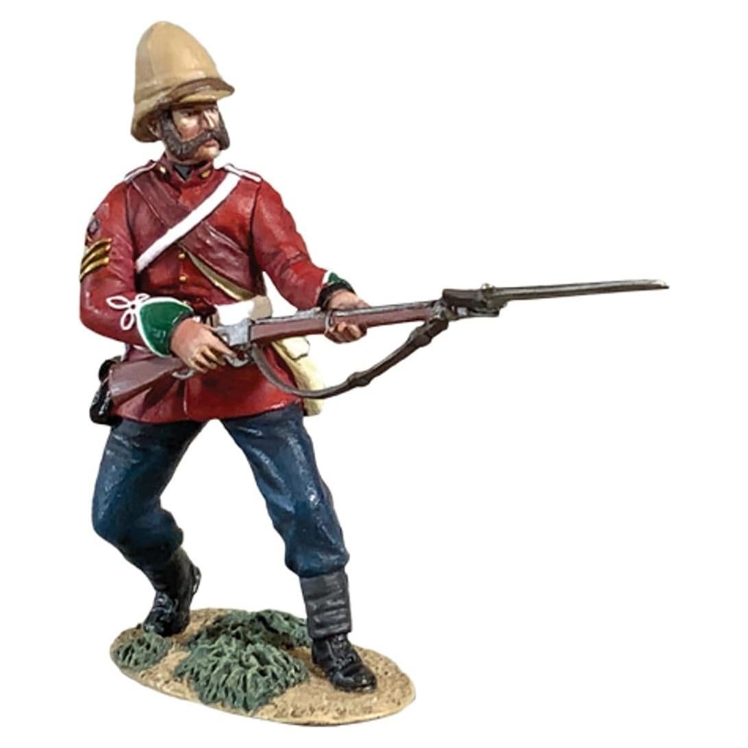 Figura Sargento Bourne 24° Regimiento Británico W. Britain