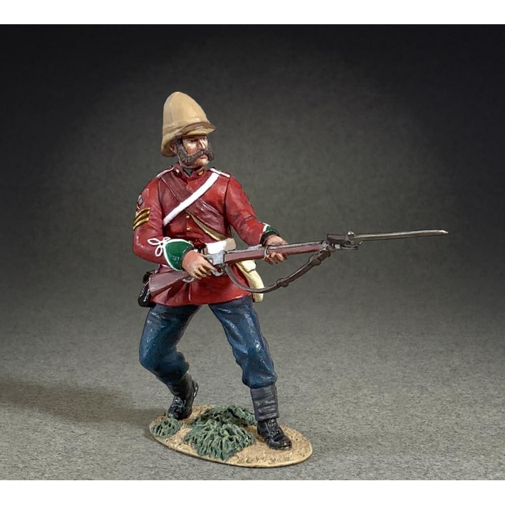 Figura Sargento Bourne 24° Regimiento Británico W. Britain