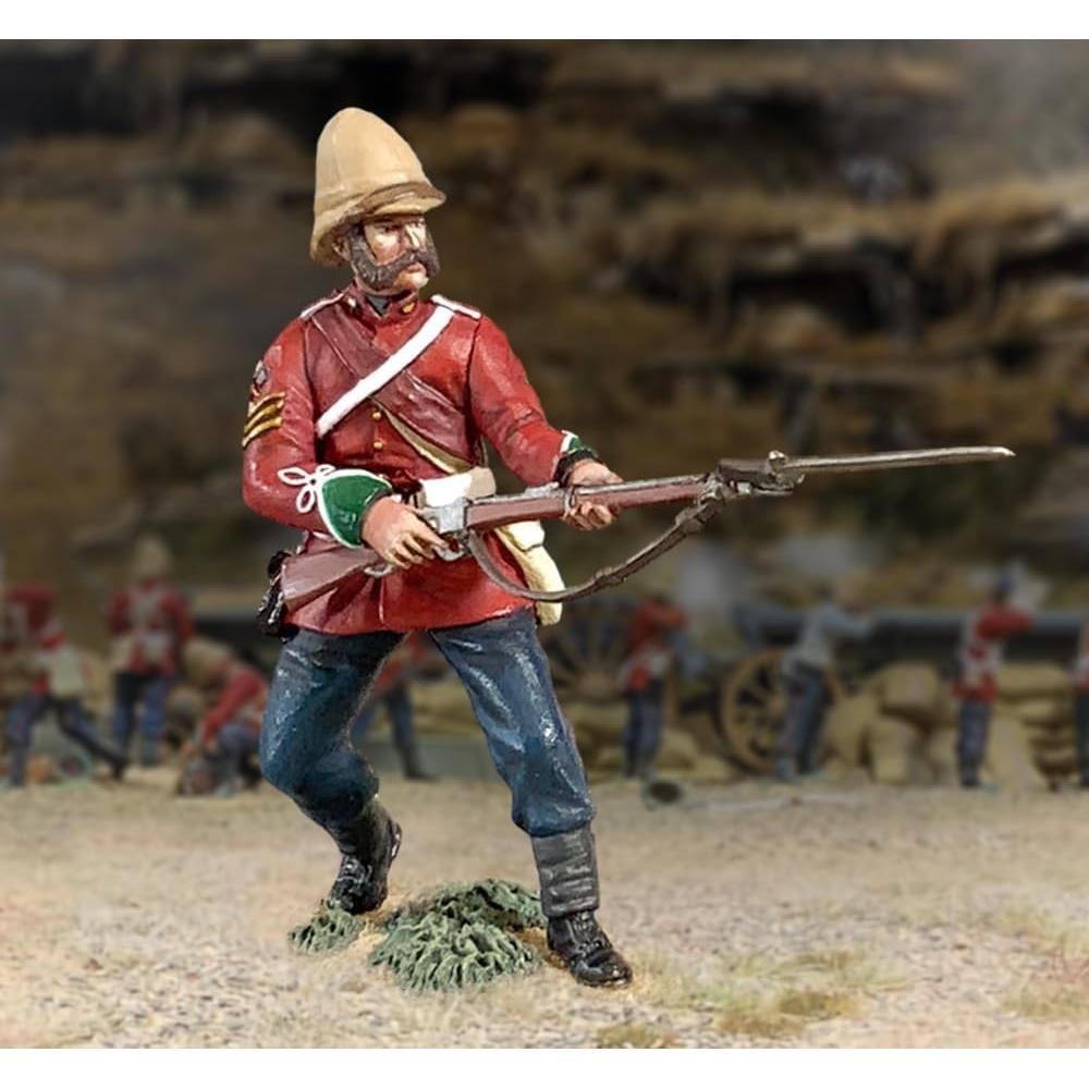 Figura Sargento Bourne 24° Regimiento Británico W. Britain