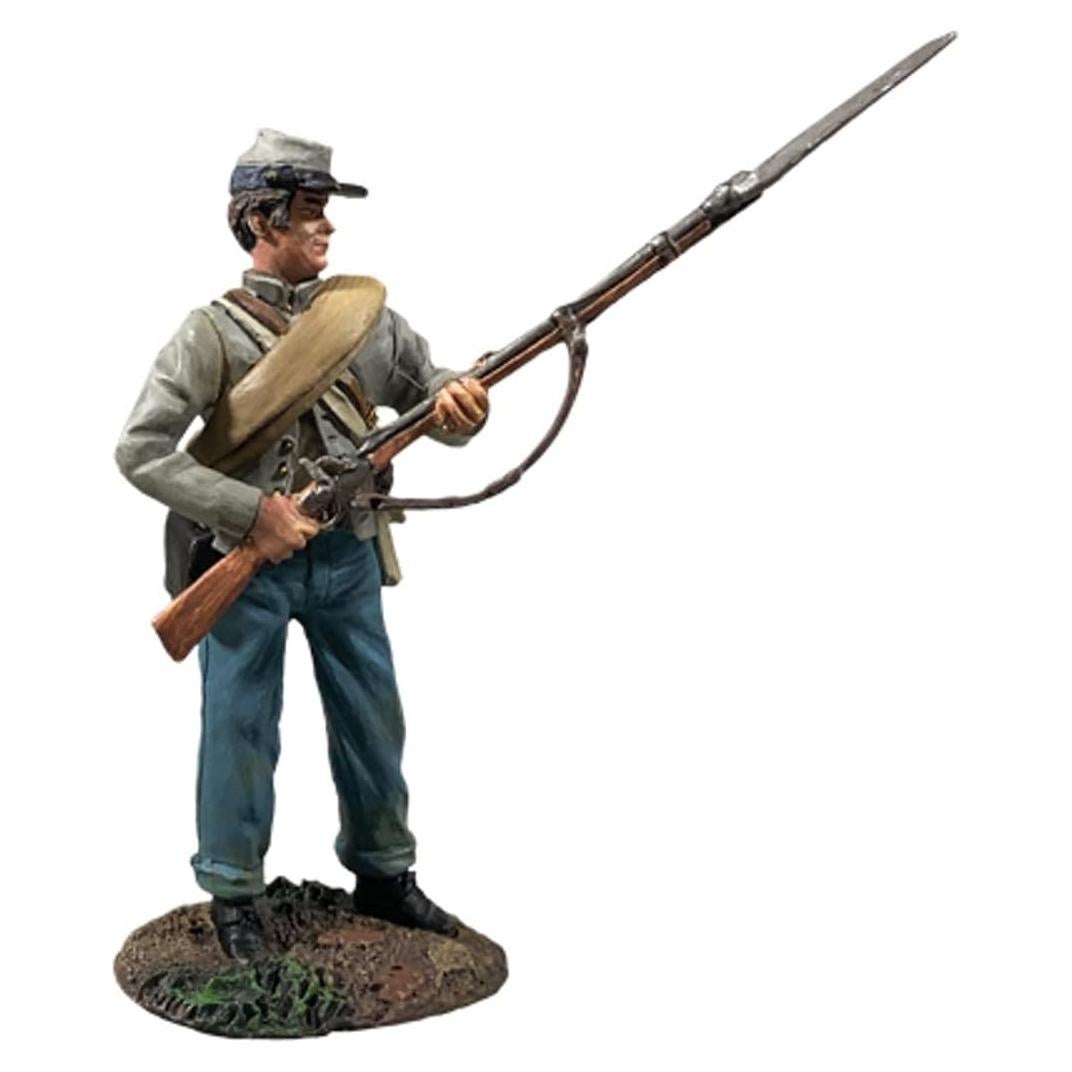 Figura de Infantería Confederada W. Britain 1:30 Metal