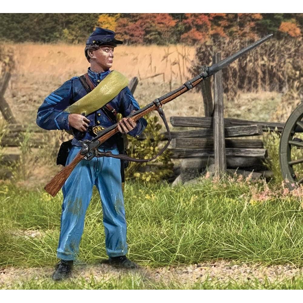 Figura de Metal W. Britain Sargento Infantería Unión 6.03 cm