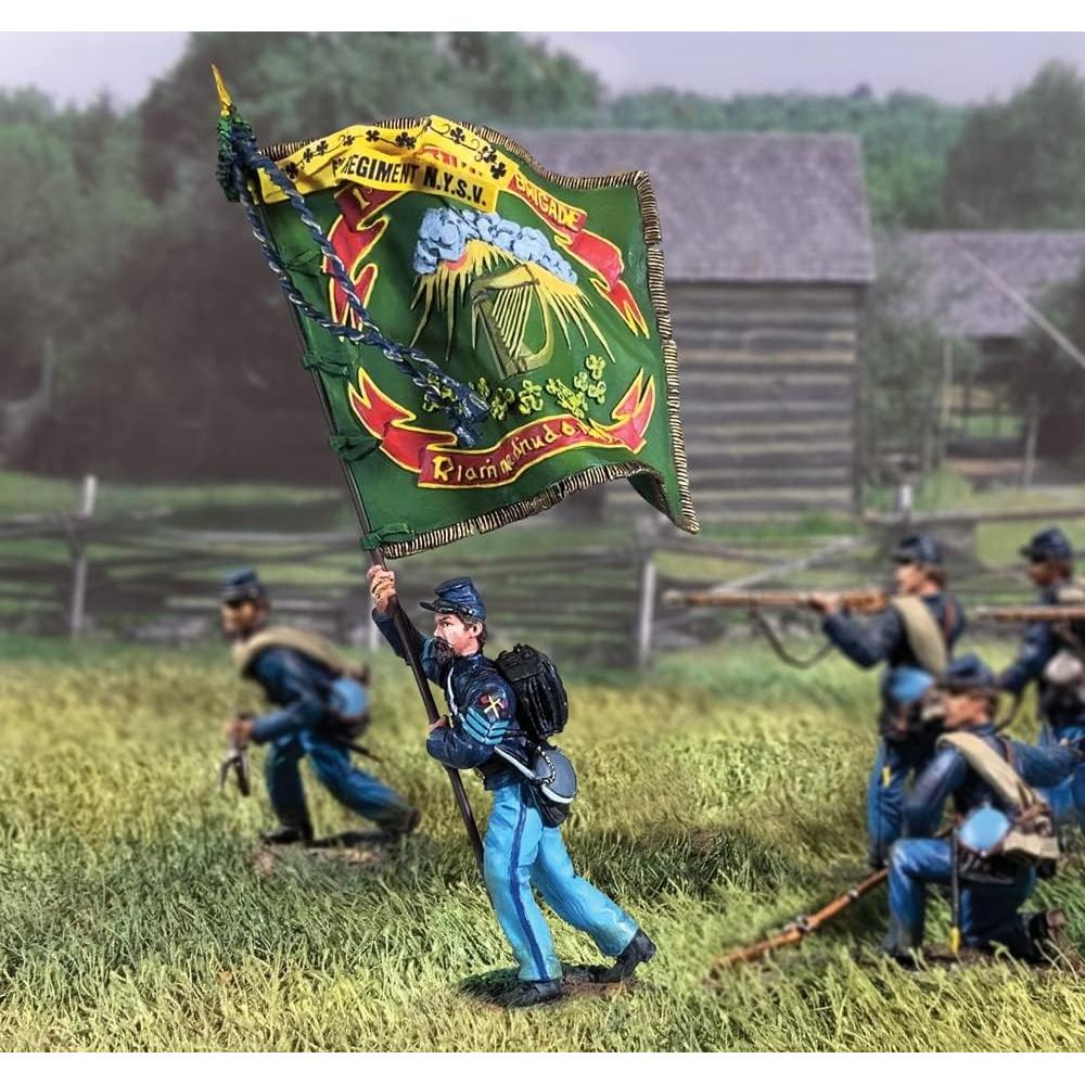 Figura de Metal W. Britain Brigada Irlandesa 1:30