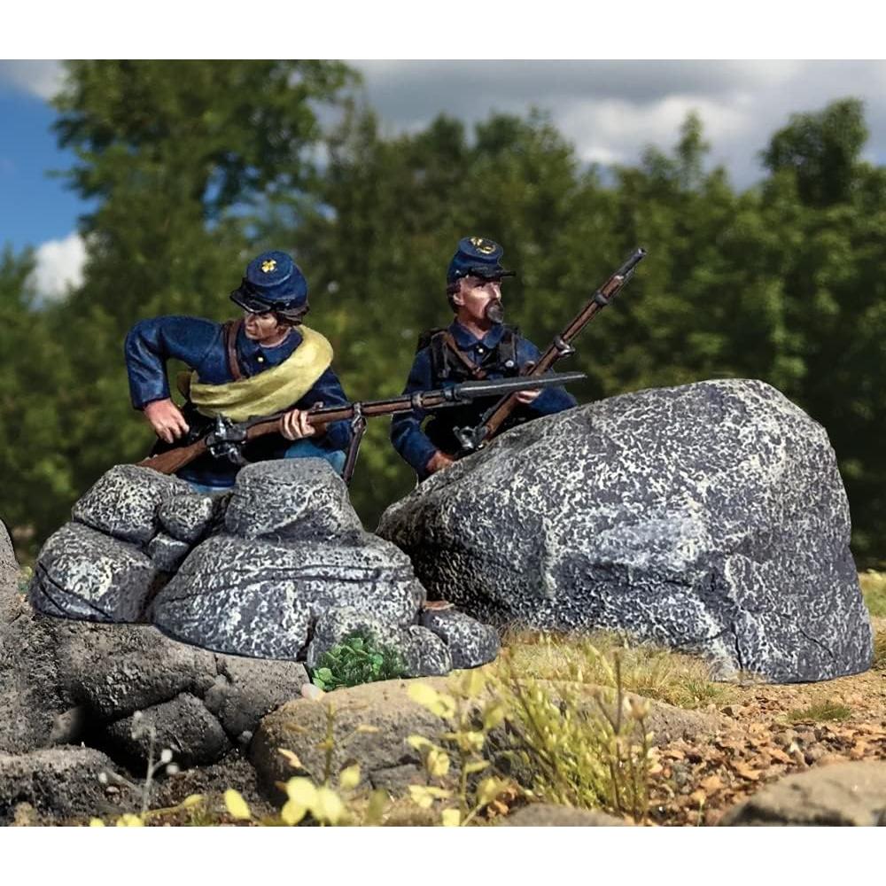 Figuras de Metal W. Britain Guerra Civil Americana 1:30