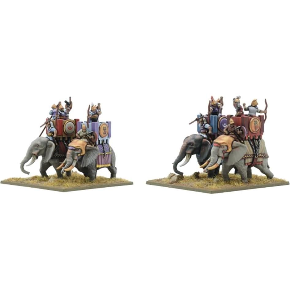 Miniaturas de Elefantes de Guerra Cartagineses Warlord 28mm