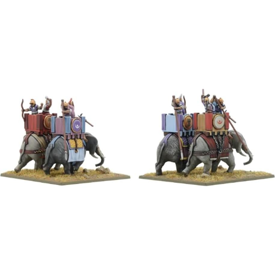 Miniaturas de Elefantes de Guerra Cartagineses Warlord 28mm
