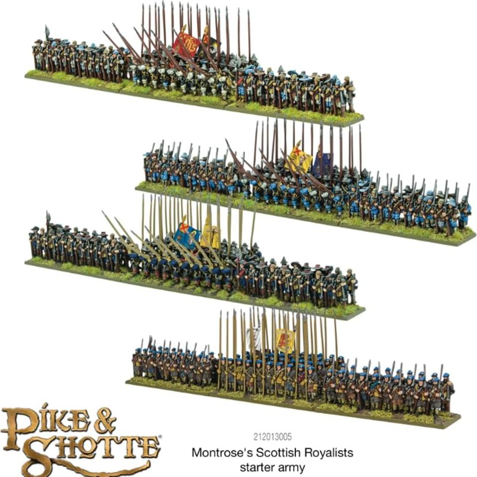 Ejército Escocés Real de Montrose Warlord Games 212013005