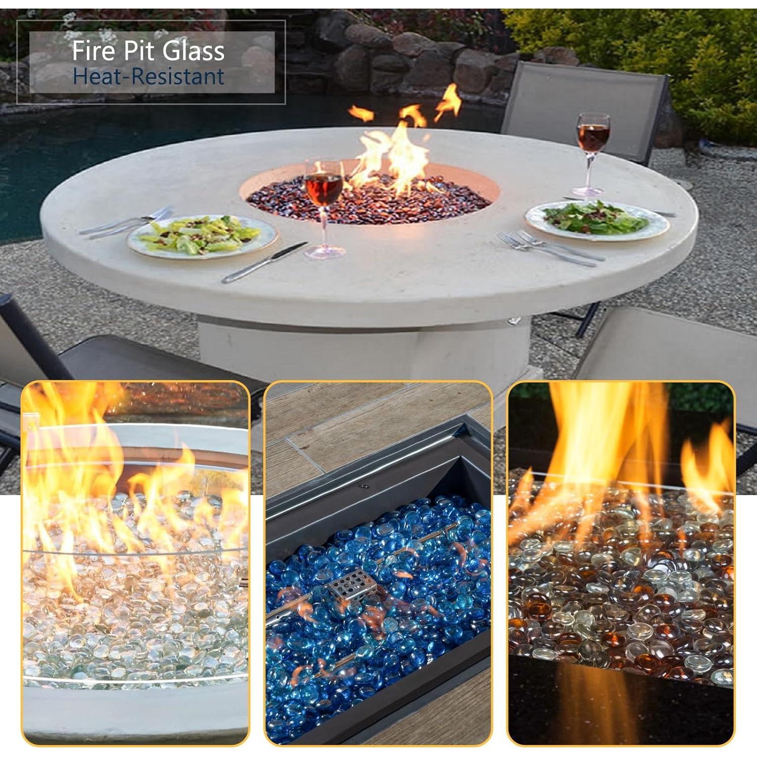 Canicas de Vidrio Planas Ismosm 0.91kg Azul Pizarra