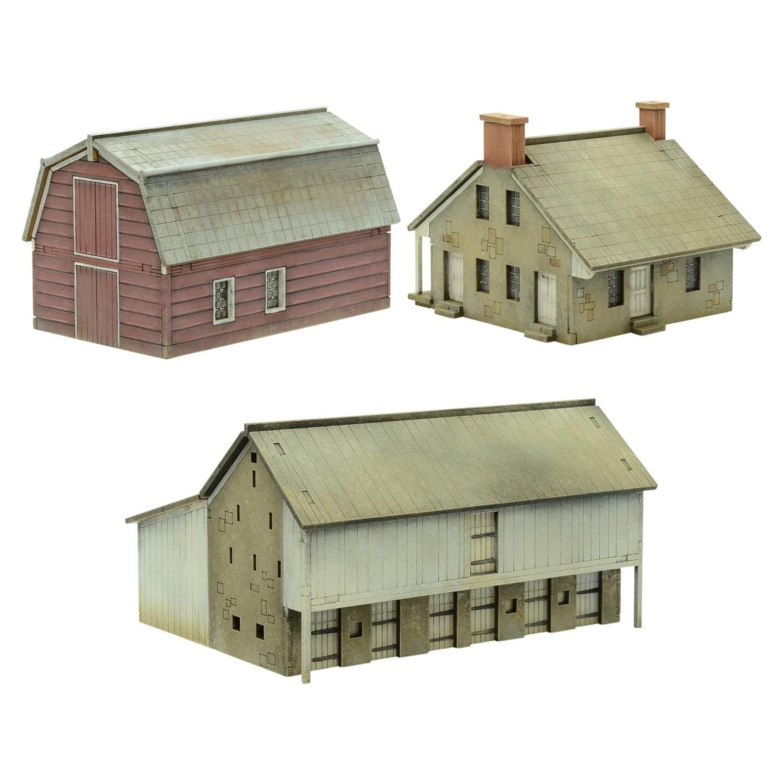 Escenografía Guerra Civil Americana Warlord Games - 3 Piezas MDF