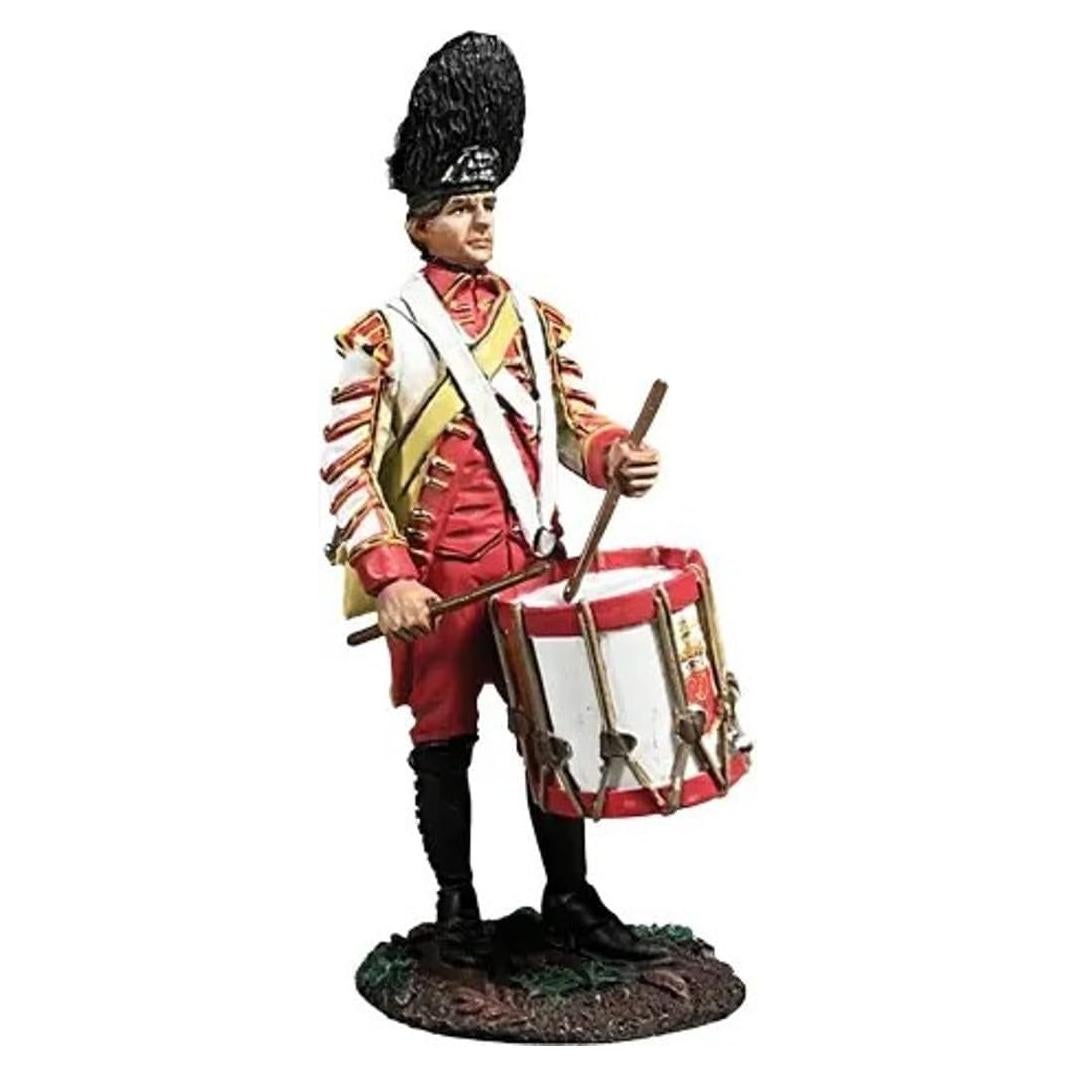 Soldado de Juguete Tamborilero W. Britain 43° Regimiento 6.03 cm