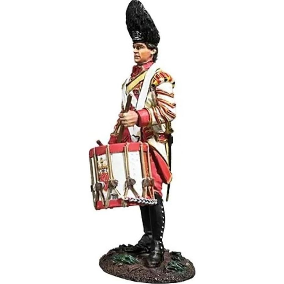 Soldado de Juguete Tamborilero W. Britain 43° Regimiento 6.03 cm