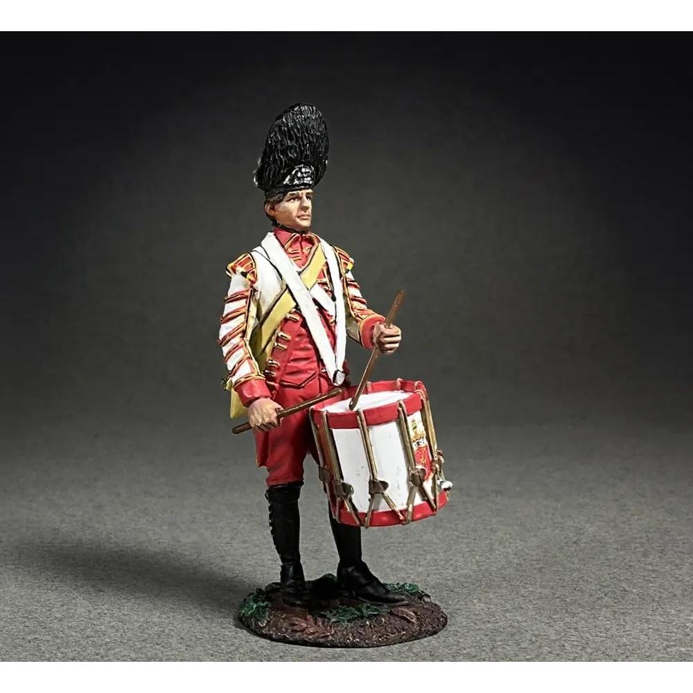 Soldado de Juguete Tamborilero W. Britain 43° Regimiento 6.03 cm