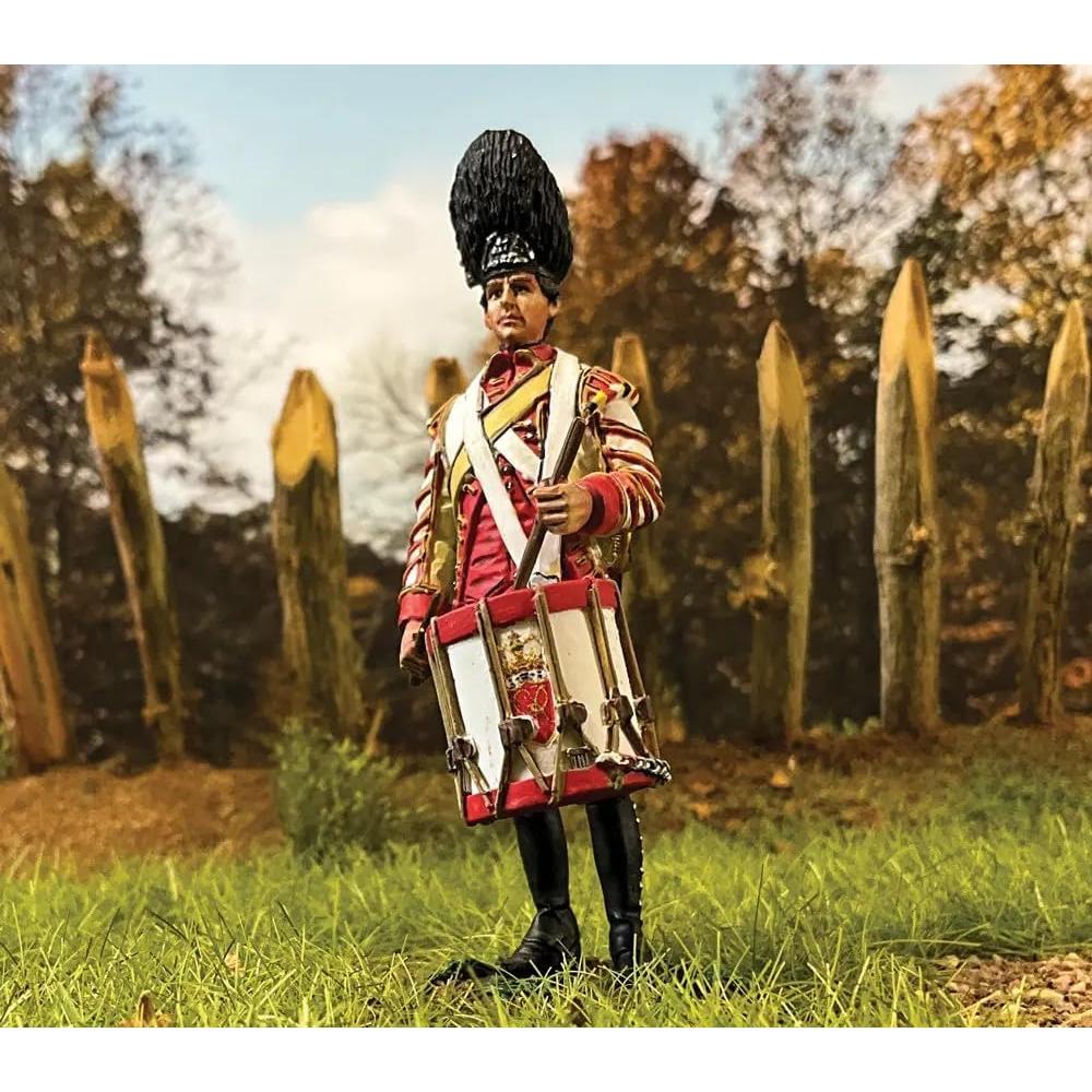 Soldado de Juguete Tamborilero W. Britain 43° Regimiento 6.03 cm