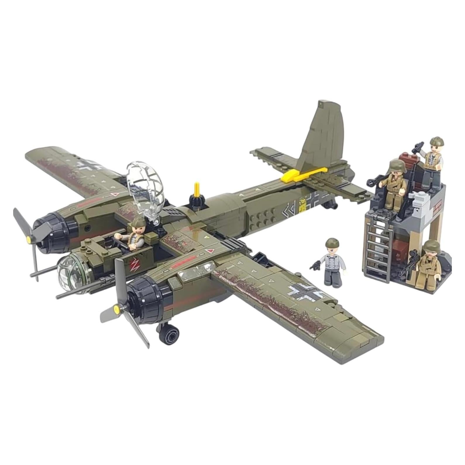 Bloques de Construcción Militar General Jim JU88 - 559 Piezas