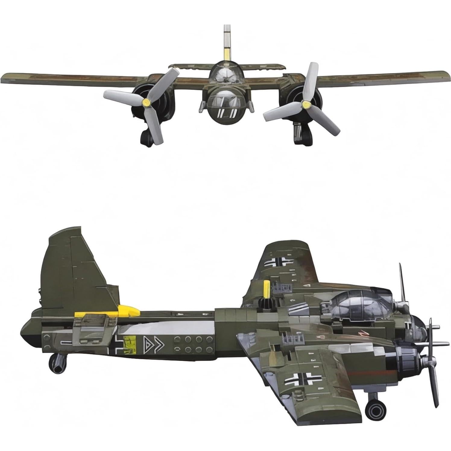 Bloques de Construcción Militar General Jim JU88 - 559 Piezas