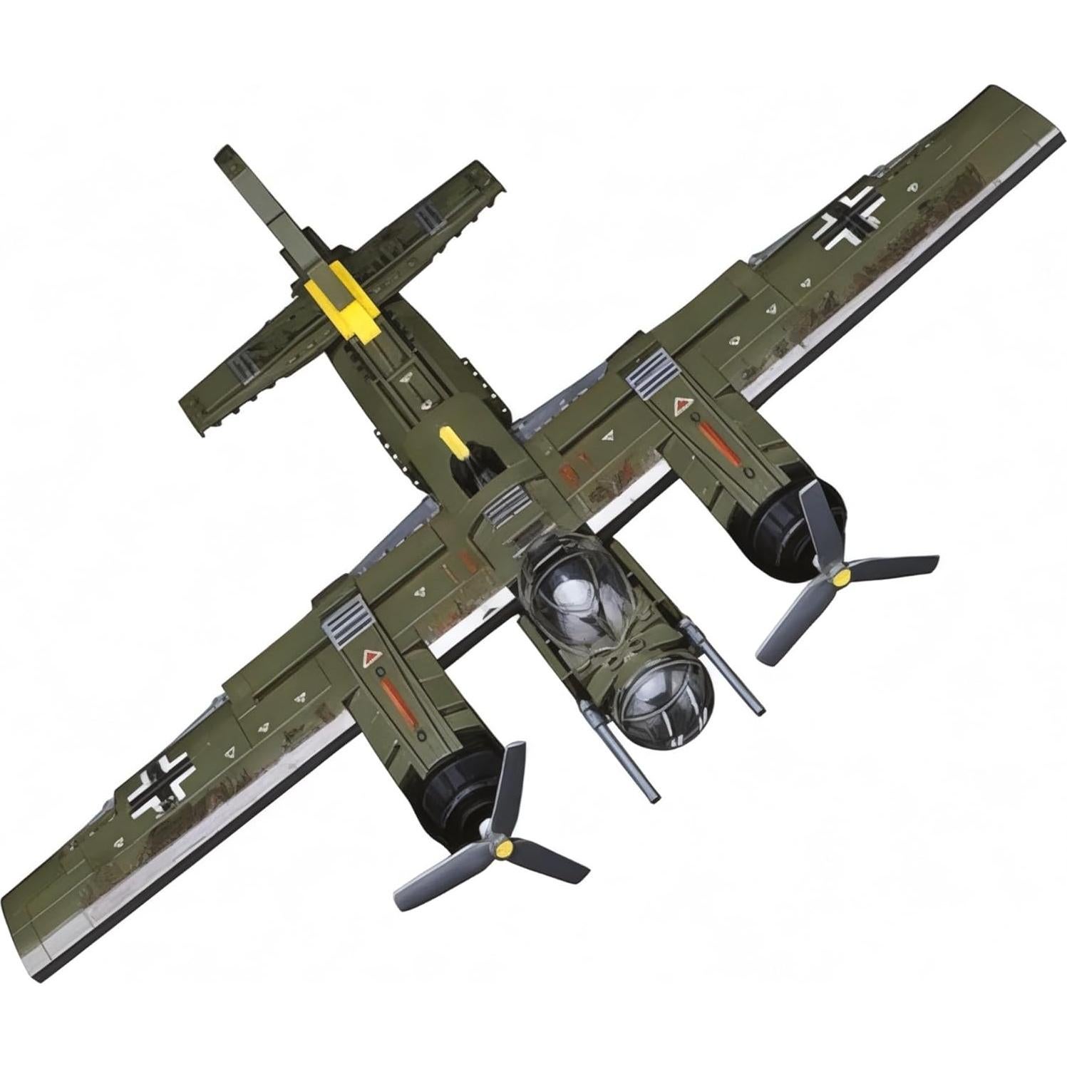 Bloques de Construcción Militar General Jim JU88 - 559 Piezas