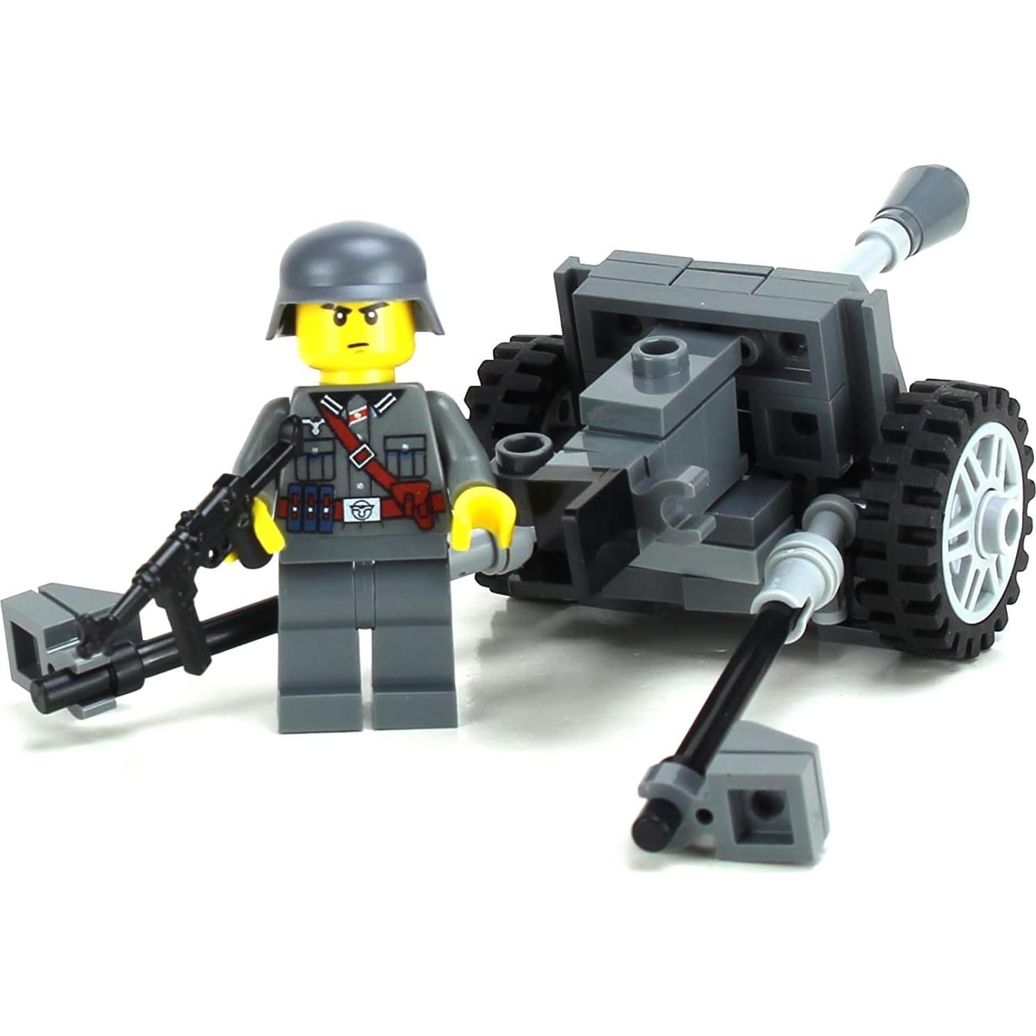 Conjunto Artillería PAK 38 Alemana Battle Brick 425g