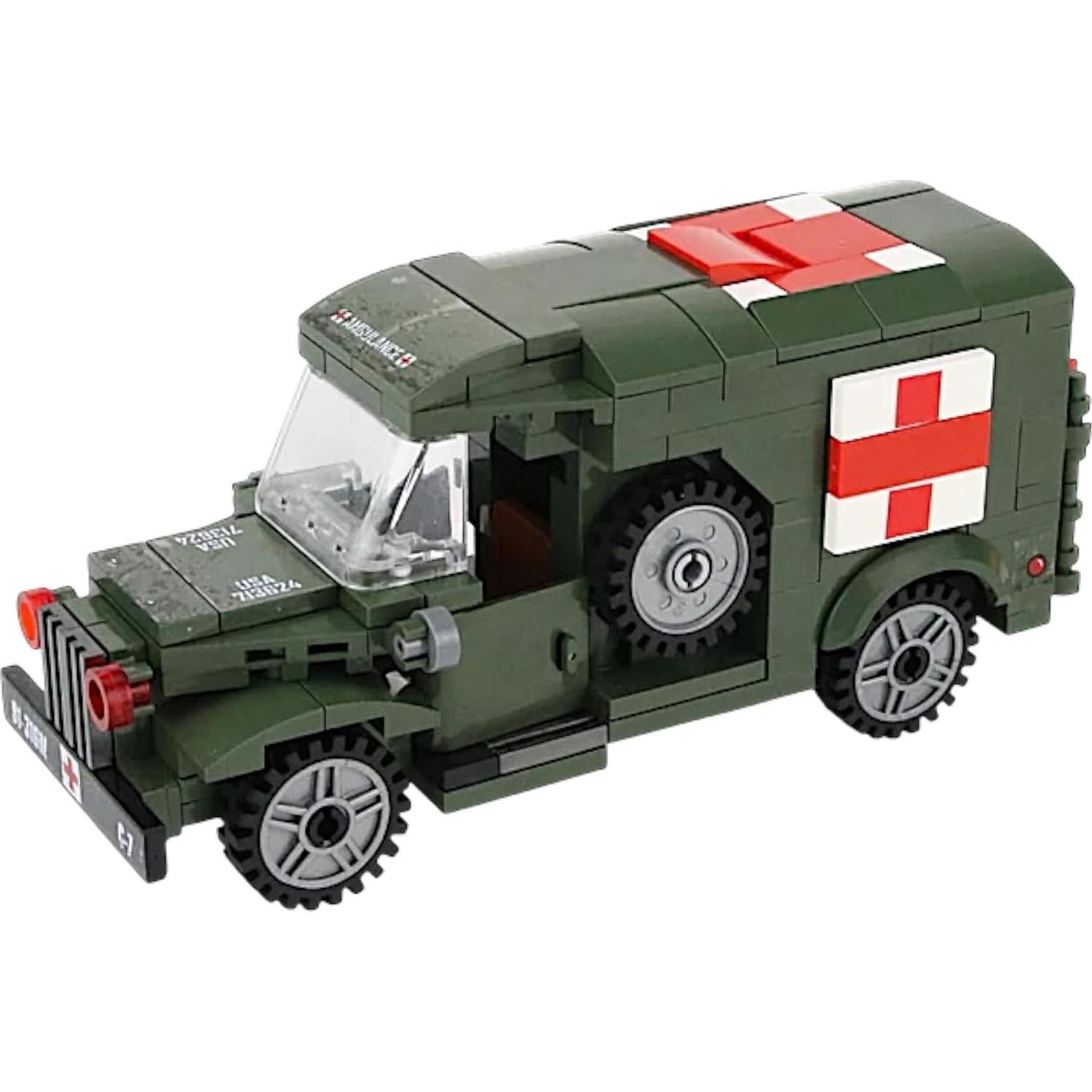 Bloques de Construcción Militar Ambulancia WWII General Jim 16cm