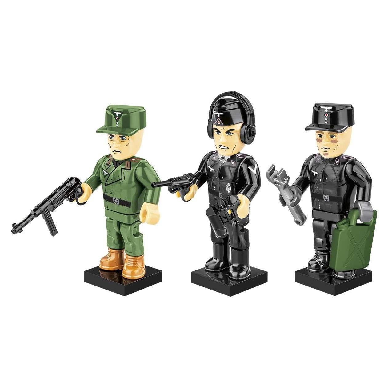 Figura de Tripulación de Tanque Alemán COBI 2053 - 3 Figuras