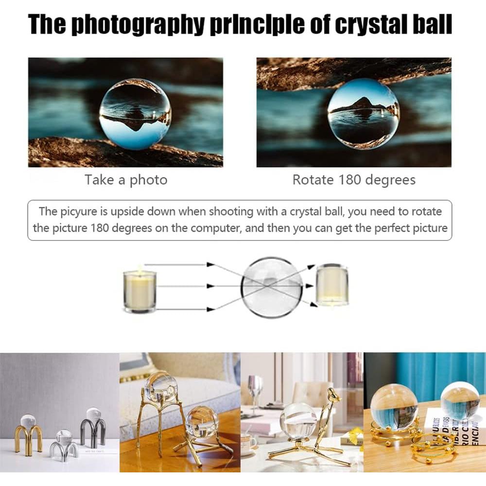 Bola de Cristal K9 60mm para Decoración y Fotografía