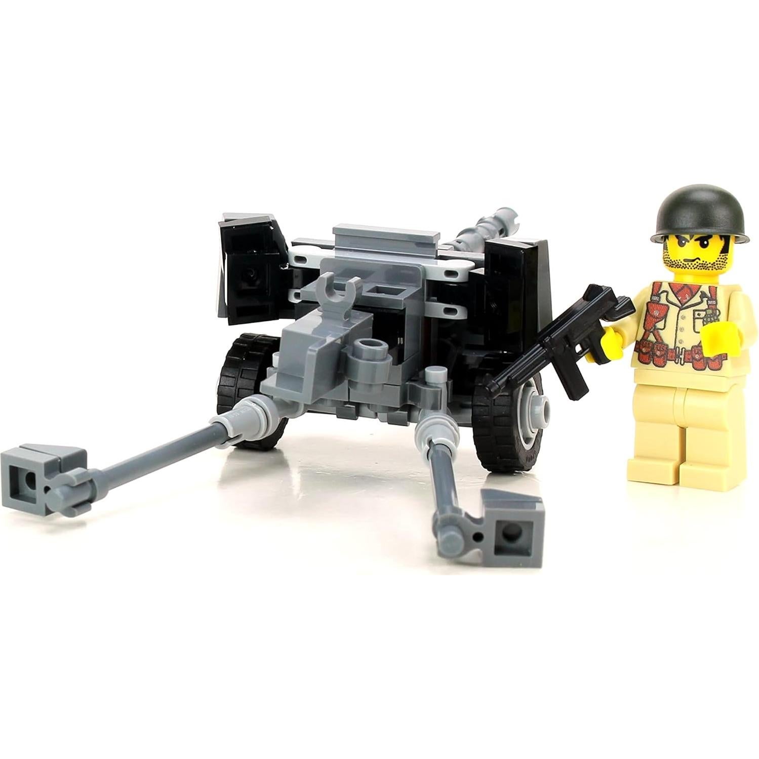 Conjunto Artillería 57mm M1 At-Gun Battle Brick