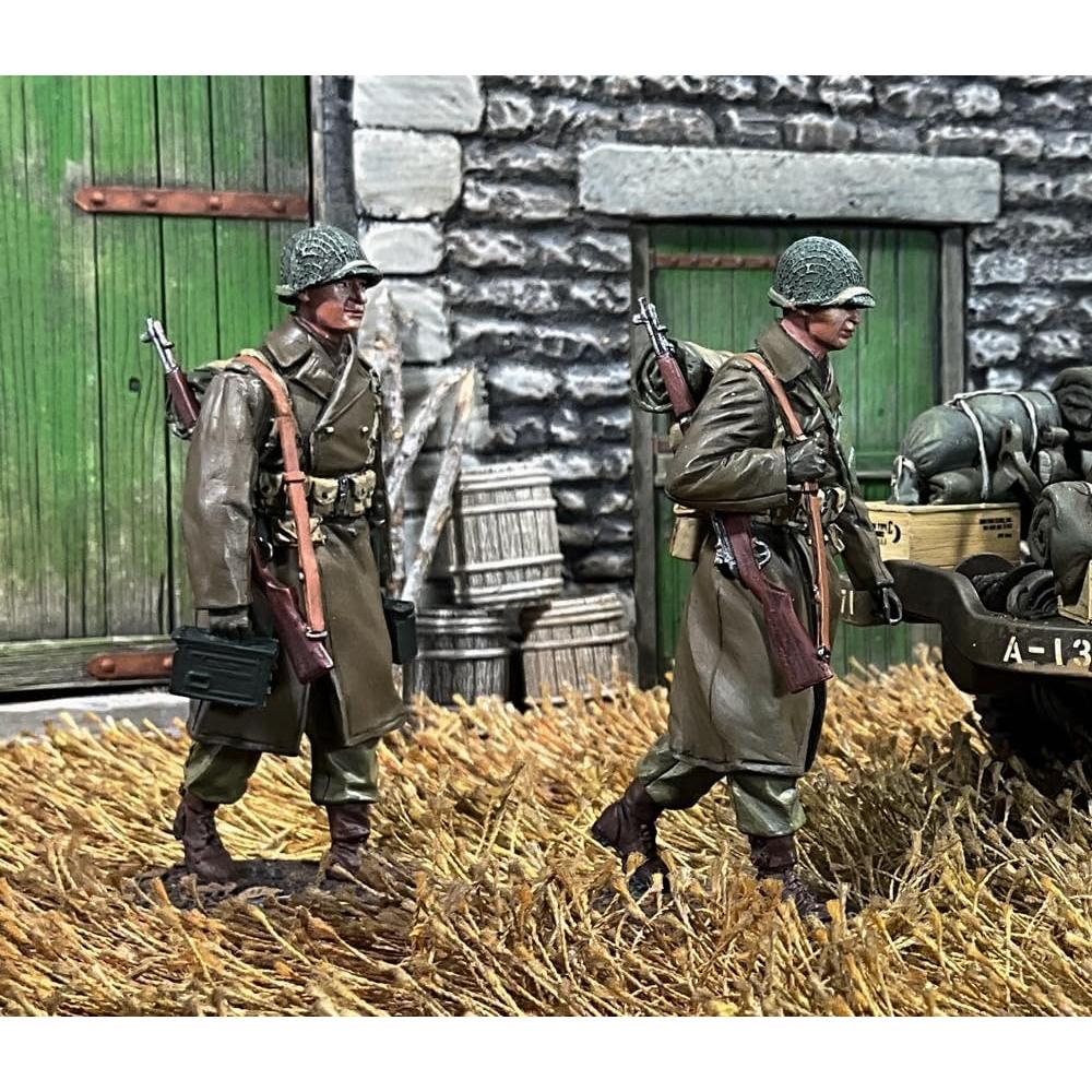 Figuras de Metal W. Britain 25263 Aliados WWII Infantería EE.UU.