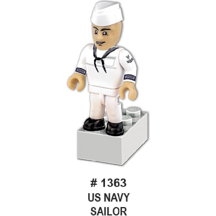 Llavero Cobi Miniatura Marina EE. UU. Segunda Guerra Mundial