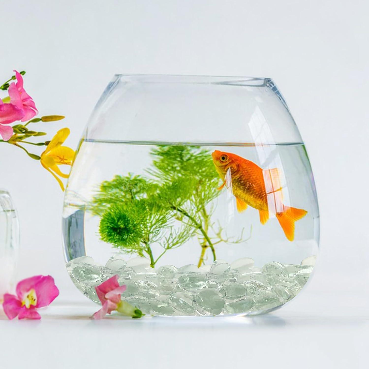 Piedras de Vidrio Transparentes FANTIAN 2.27 kg Decorativas