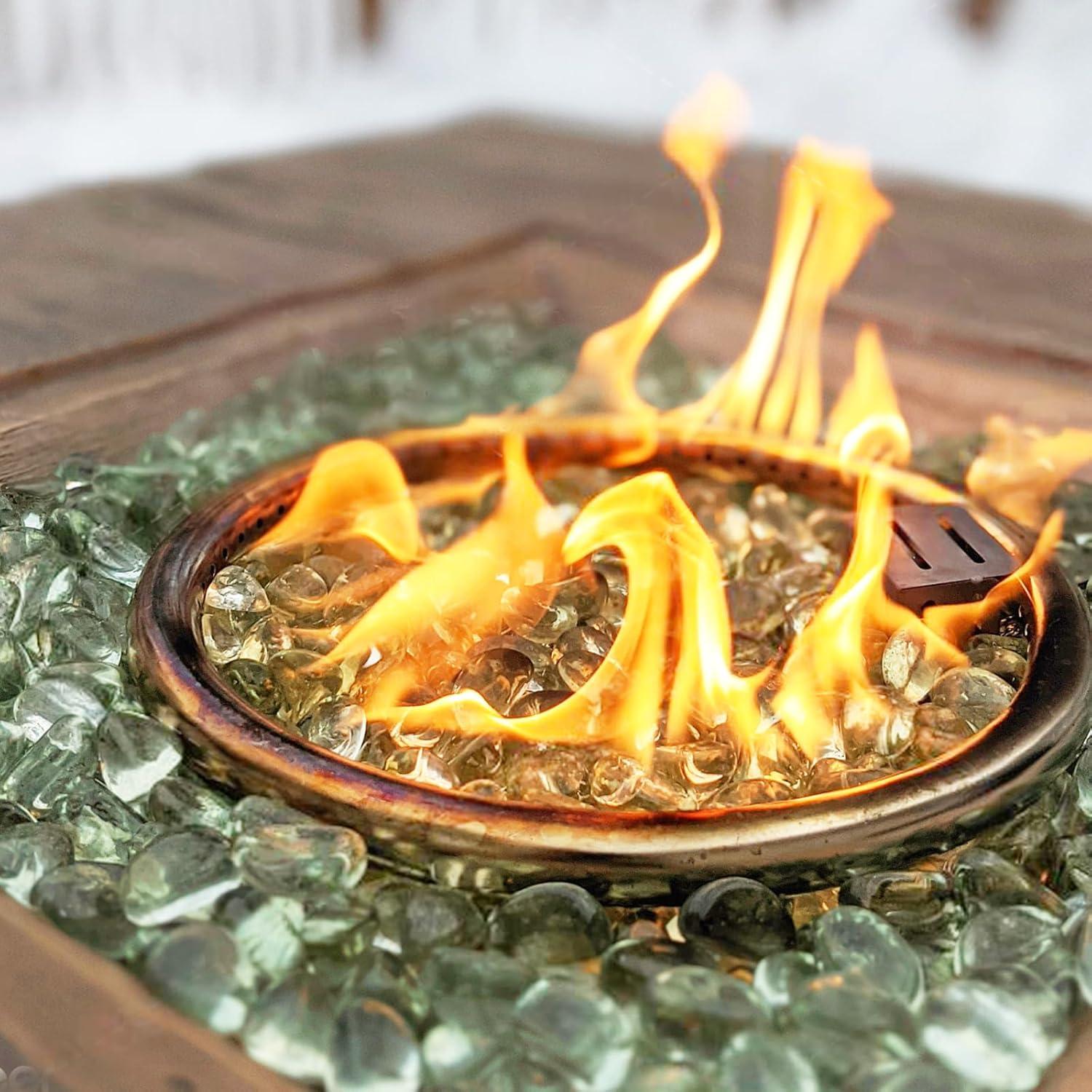 Piedras de Vidrio Transparentes FANTIAN 2.27 kg Decorativas