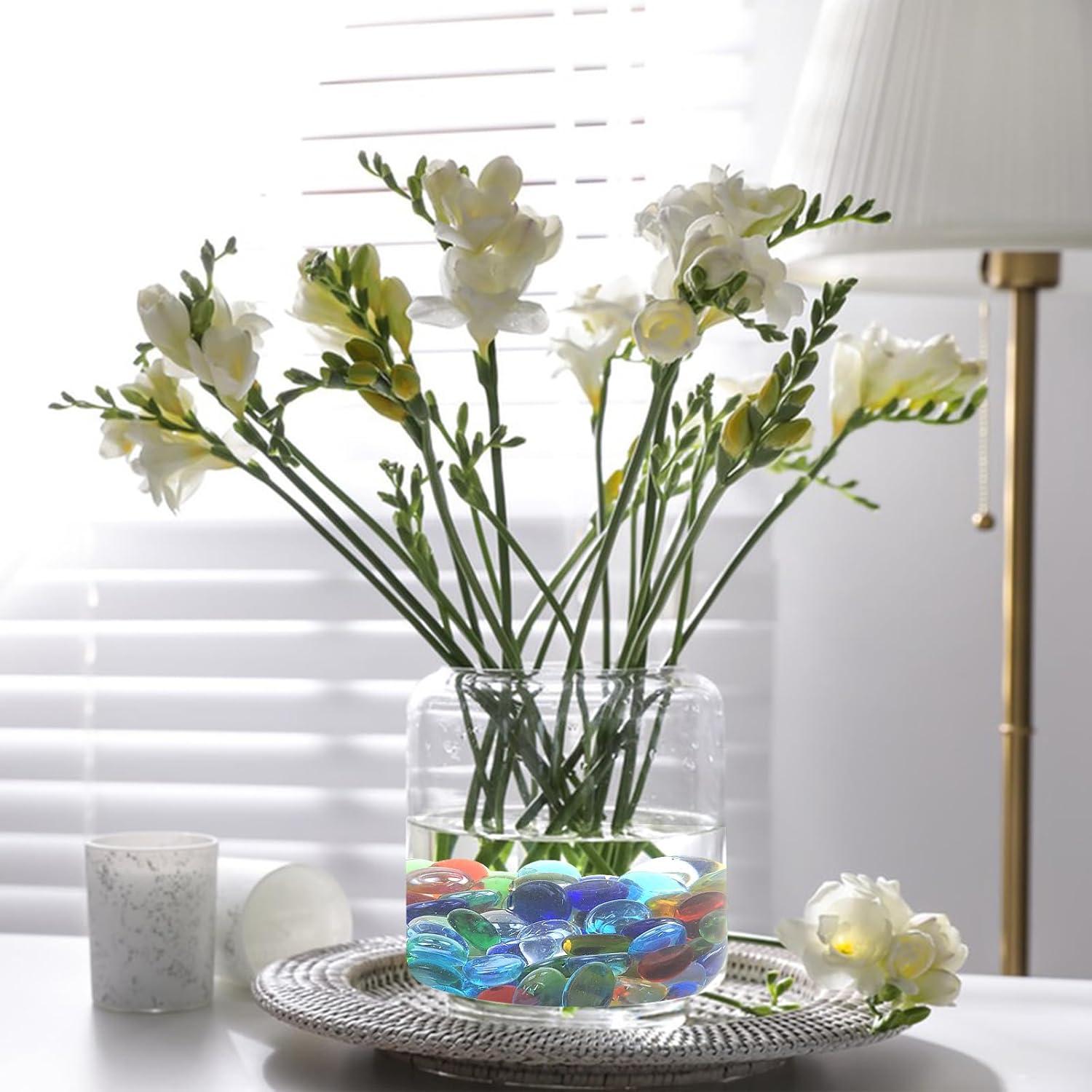 10 kg de gemas de vidrio FANTIAN multicolores decorativas