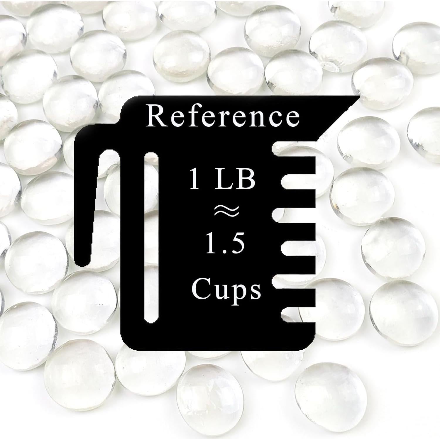 Perlas de Vidrio Transparentes FANTIAN 0,45 kg 100 Pcs