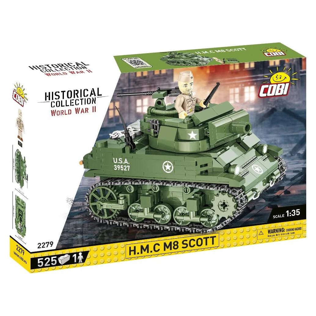 Tanque H.M.C M8 Scott COBI 1:35 - Colección Histórica