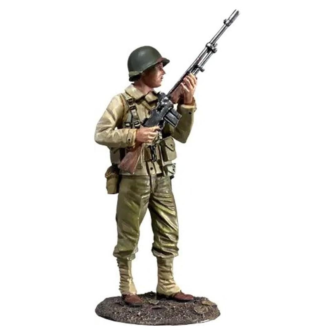 Figura de Soldado U.S. B.A.R. W. Britain 1:30 Segunda Guerra Mundial