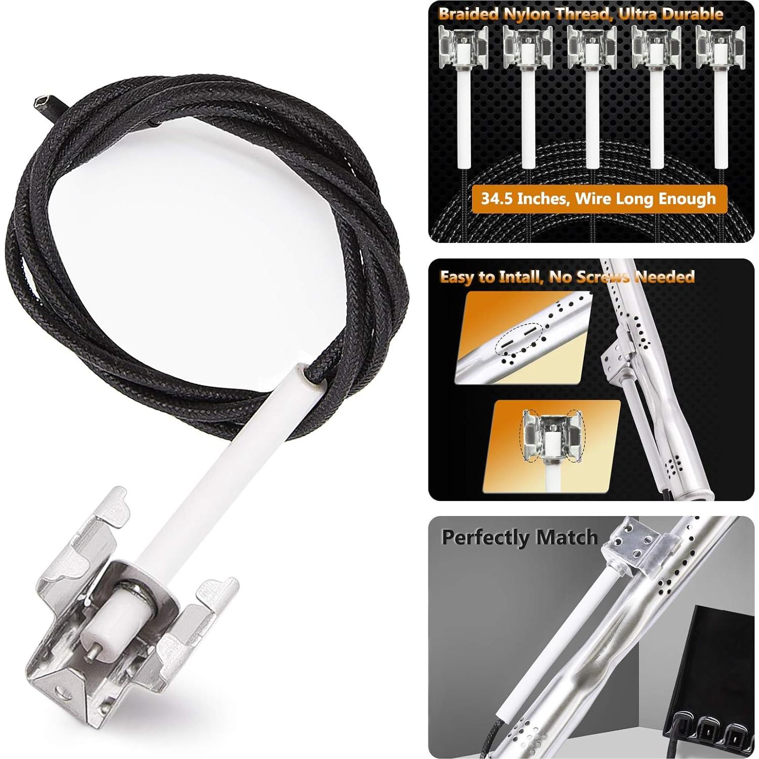 Kit de Repuesto Nexgrill 720-0882A 15 Piezas Parrilla Gas