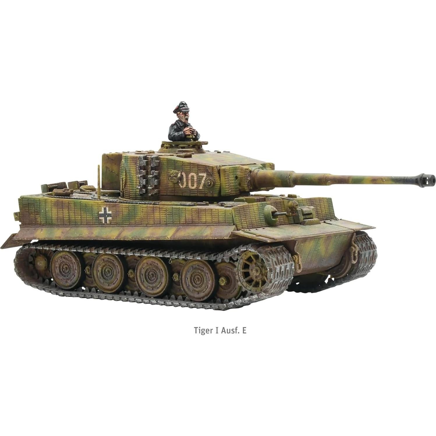 Kit de Modelo de Tanque Pesado Tiger I Warlord Games 1:56 WWII