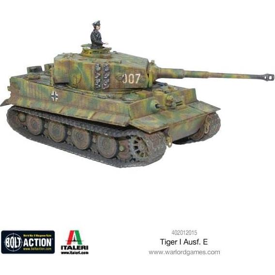 Kit de Modelo de Tanque Pesado Tiger I Warlord Games 1:56 WWII