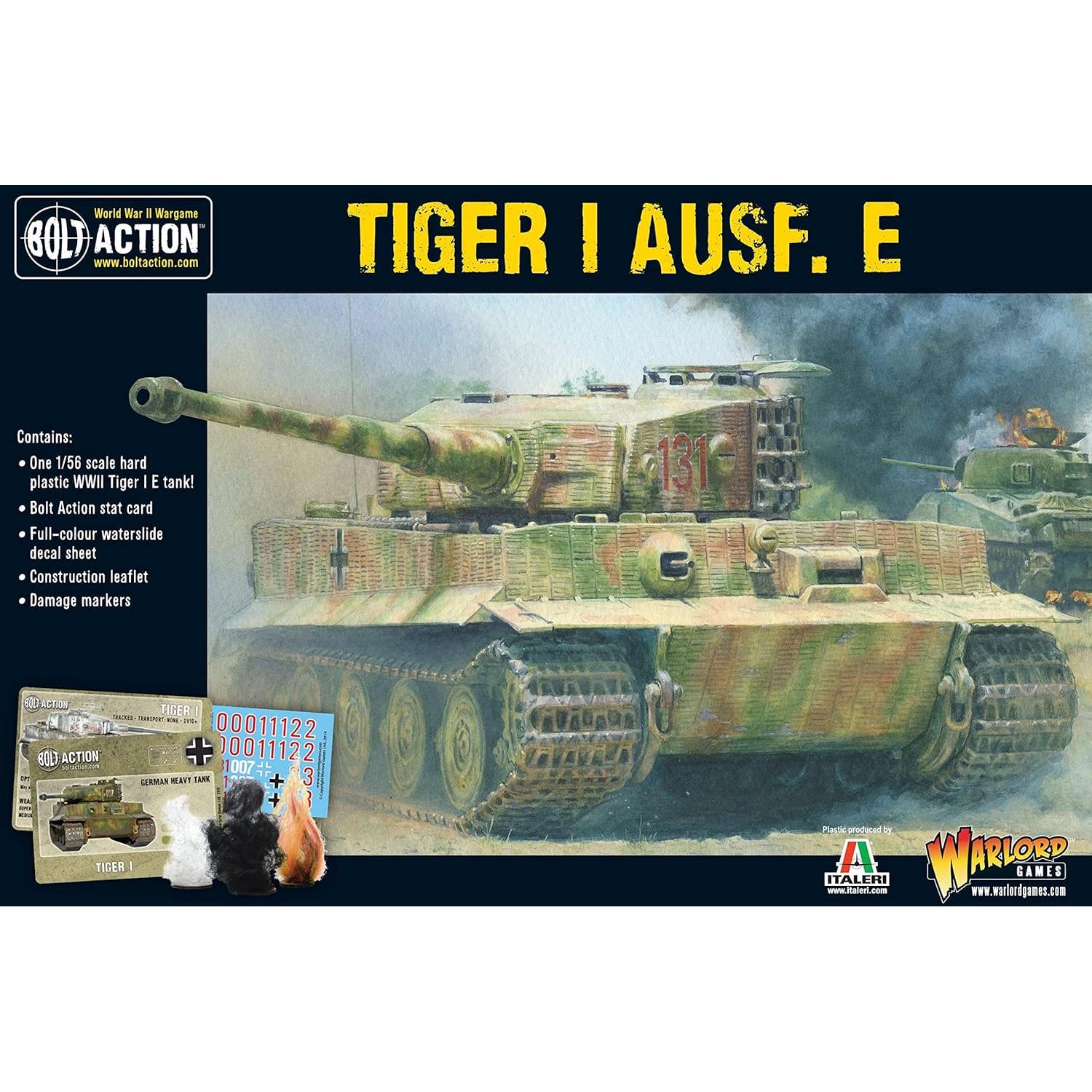 Kit de Modelo de Tanque Pesado Tiger I Warlord Games 1:56 WWII