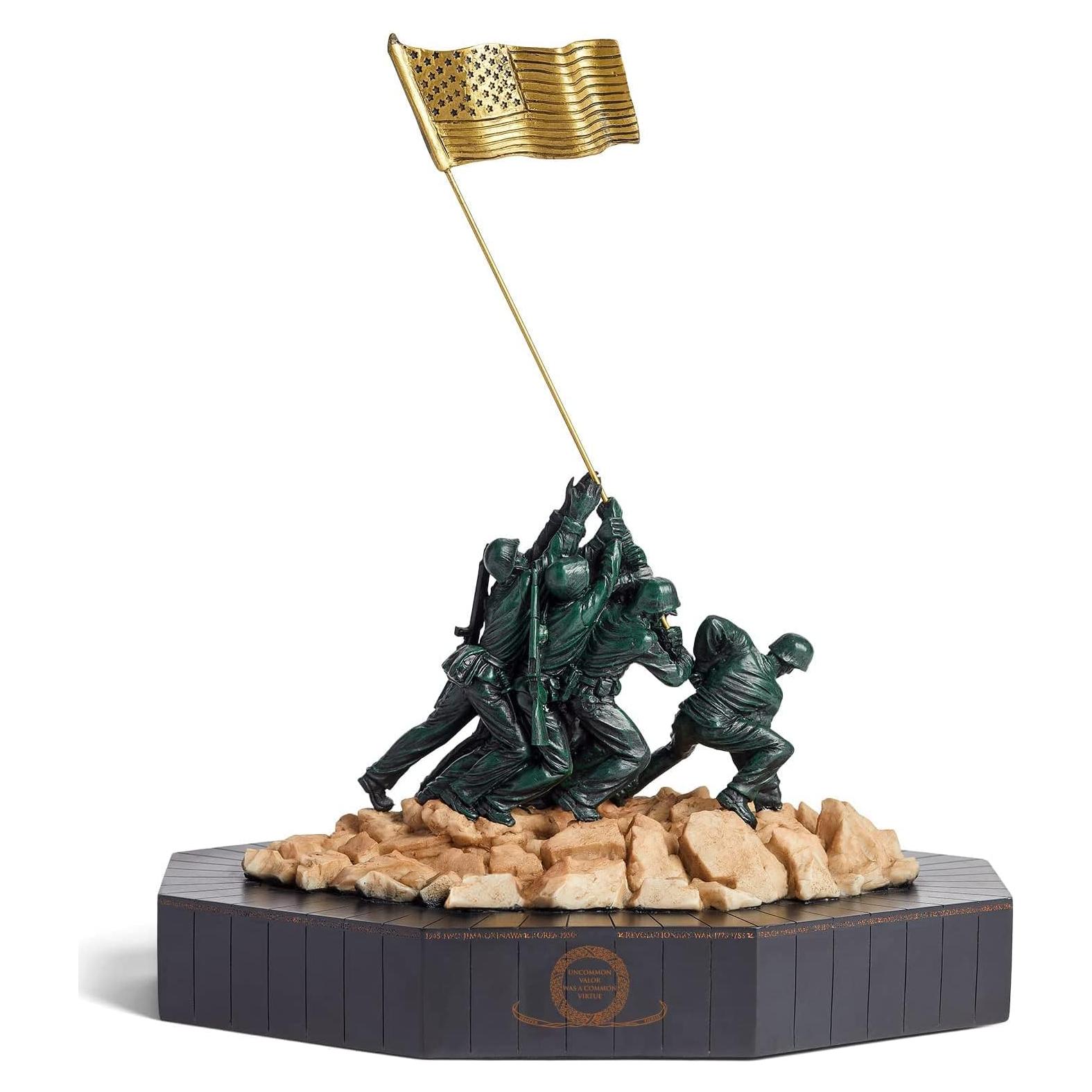 Estatua Grande Iwo Jima Cuerpo de Marines 27.94 cm Resina