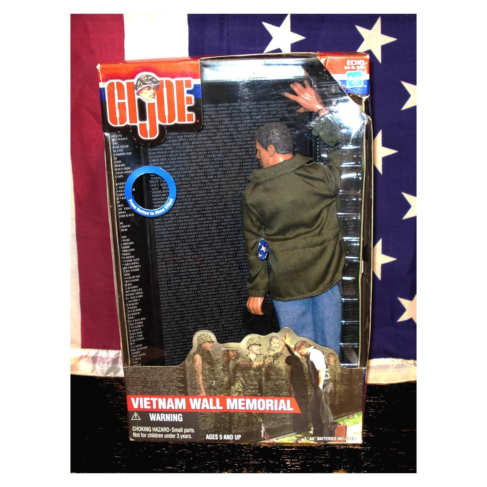 Memorial de la Pared de Vietnam GI Joe Hasbro 33 cm