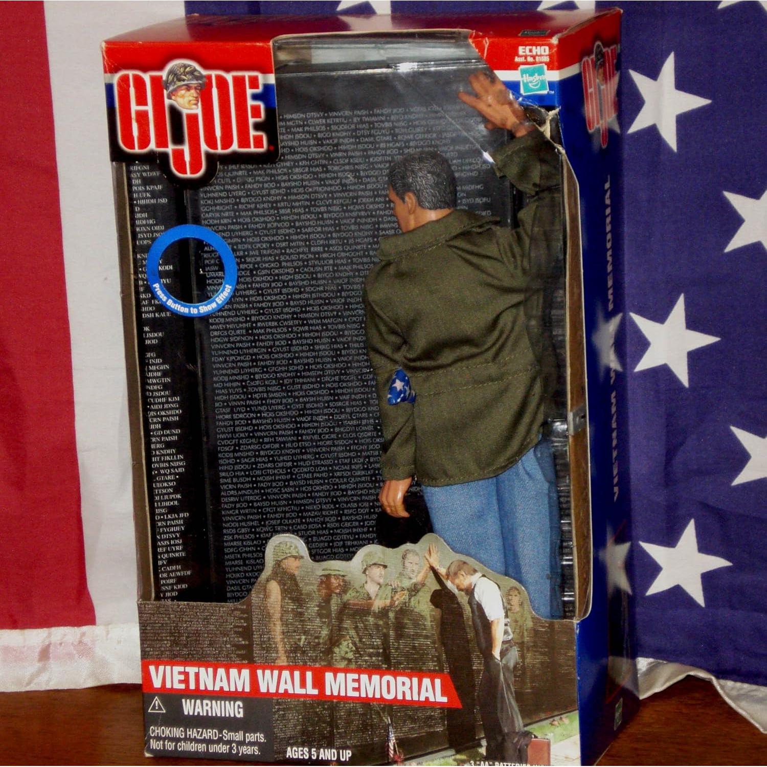 Memorial de la Pared de Vietnam GI Joe Hasbro 33 cm